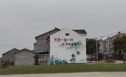 吴起新农村墙绘