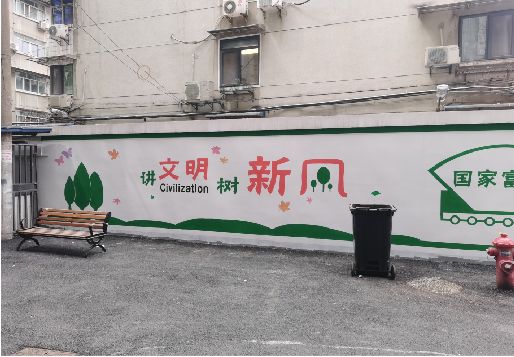 吴起社区墙绘